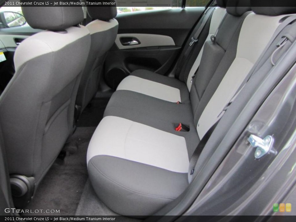 Jet Black/Medium Titanium Interior Photo for the 2011 Chevrolet Cruze LS #38908362