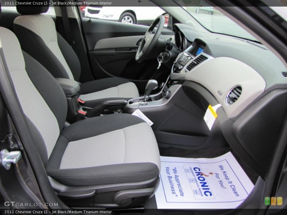 Jet Black/Medium Titanium Interior Photo for the 2011 Chevrolet Cruze LS #38908374