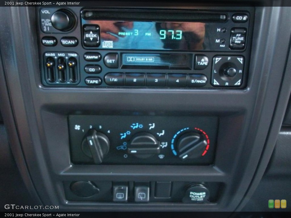 Agate Interior Controls for the 2001 Jeep Cherokee Sport #38909582