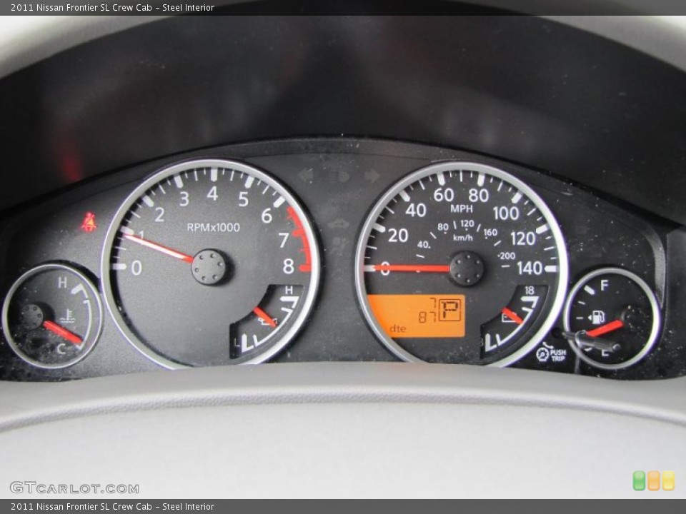 Steel Interior Gauges for the 2011 Nissan Frontier SL Crew Cab #38911510