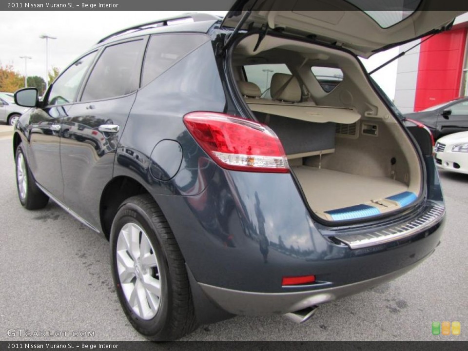 Beige Interior Trunk for the 2011 Nissan Murano SL #38911626