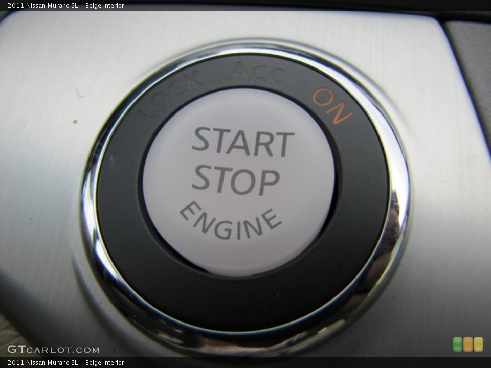 Beige Interior Controls for the 2011 Nissan Murano SL #38911674