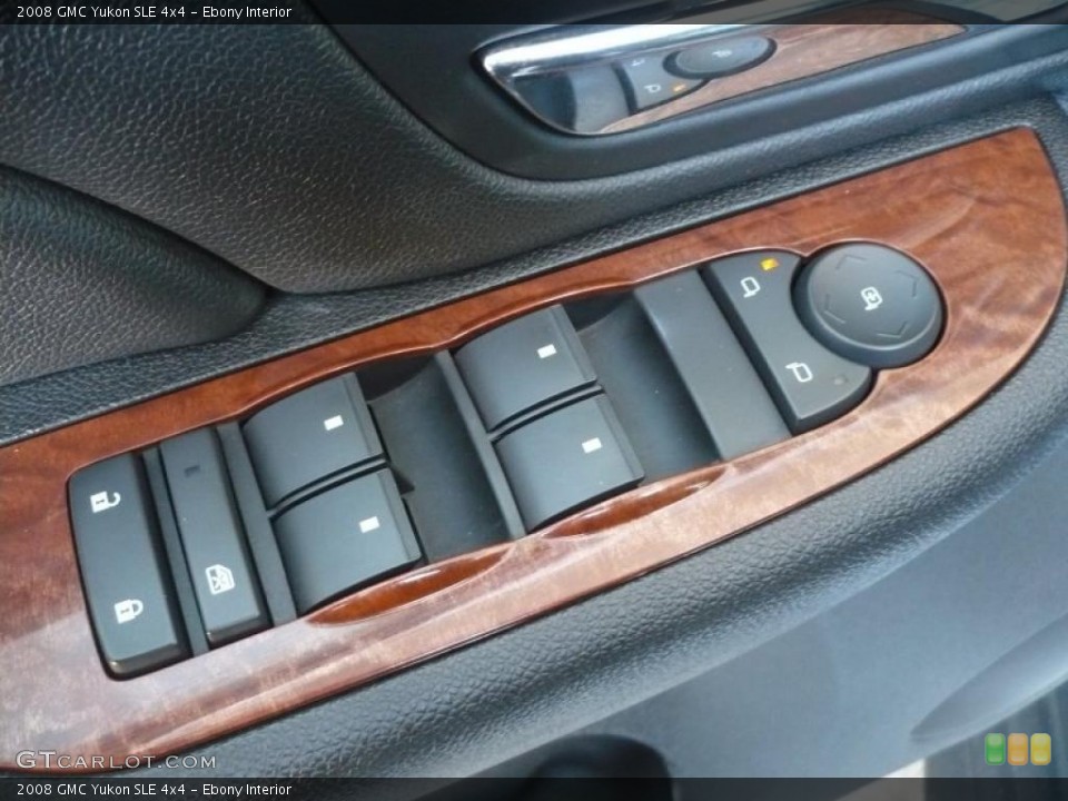 Ebony Interior Controls for the 2008 GMC Yukon SLE 4x4 #38915126