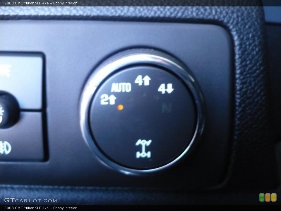 Ebony Interior Controls for the 2008 GMC Yukon SLE 4x4 #38915190