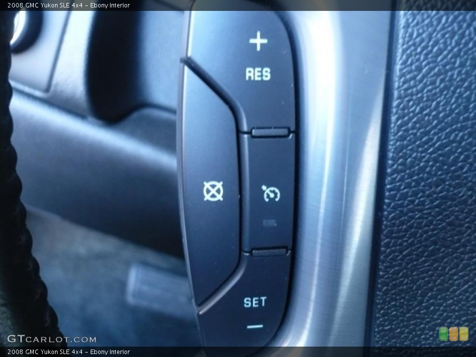 Ebony Interior Controls for the 2008 GMC Yukon SLE 4x4 #38915194