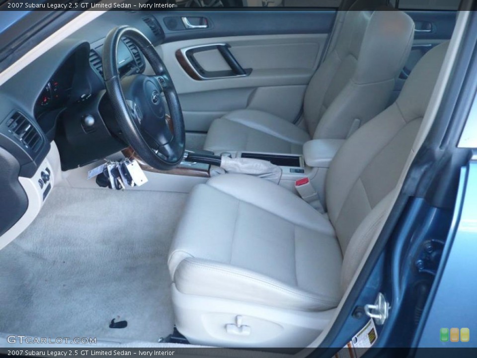 Ivory Interior Photo for the 2007 Subaru Legacy 2.5 GT Limited Sedan #38915410