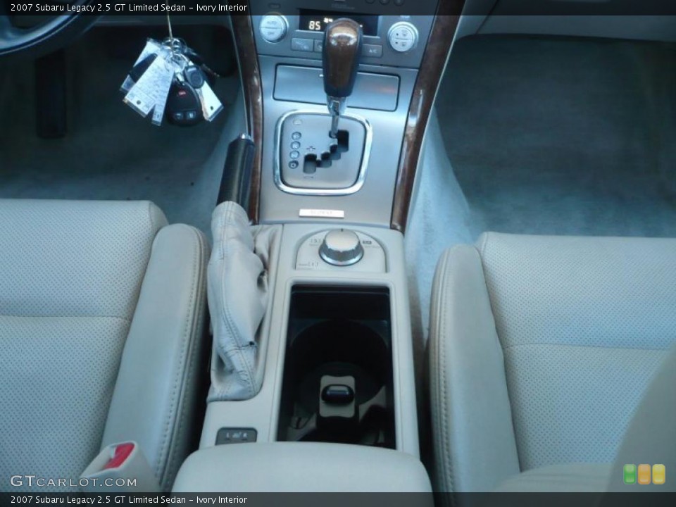 Ivory Interior Transmission for the 2007 Subaru Legacy 2.5 GT Limited Sedan #38915438