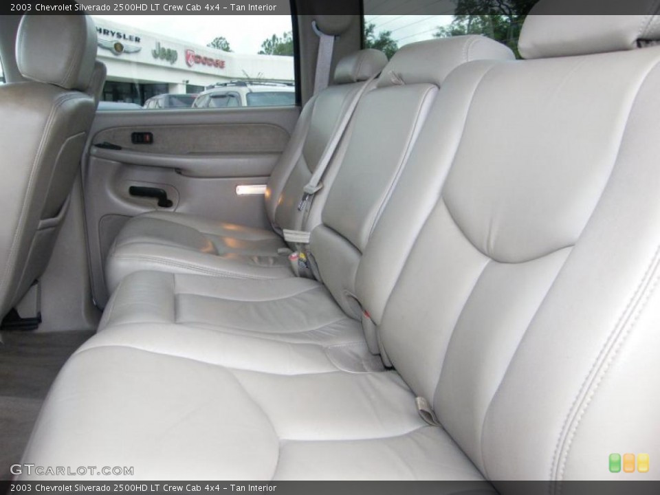 Tan Interior Photo for the 2003 Chevrolet Silverado 2500HD LT Crew Cab 4x4 #38916258
