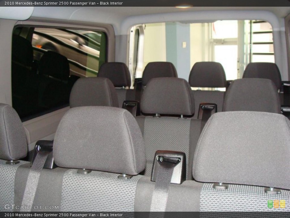 Black Interior Photo for the 2010 Mercedes-Benz Sprinter 2500 Passenger Van #38918510