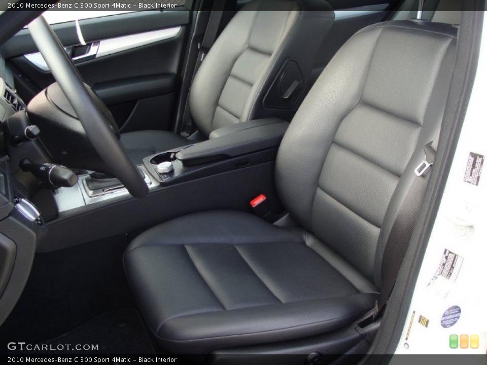 Black Interior Photo for the 2010 Mercedes-Benz C 300 Sport 4Matic #38918830