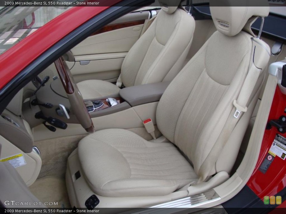 Stone Interior Photo for the 2009 Mercedes-Benz SL 550 Roadster #38919470