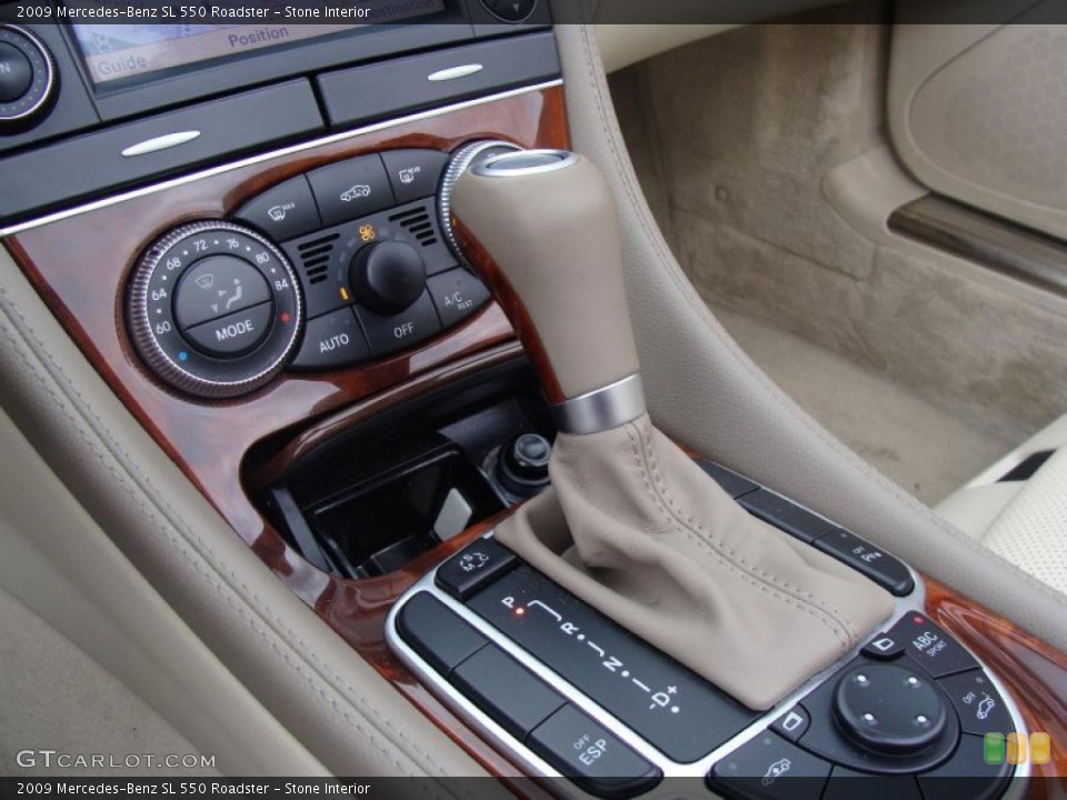 Stone Interior Transmission for the 2009 Mercedes-Benz SL 550 Roadster #38919574