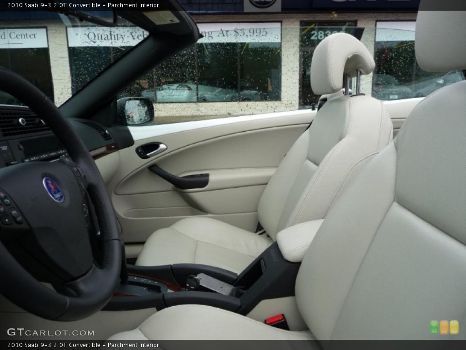 Parchment Interior Photo for the 2010 Saab 9-3 2.0T Convertible #38921106