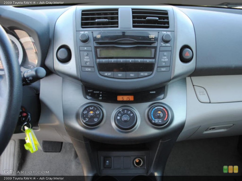 Ash Gray Interior Controls for the 2009 Toyota RAV4 I4 #38922290