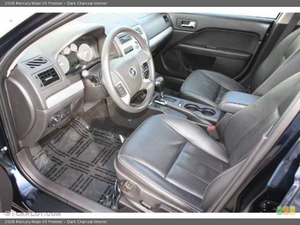 Dark Charcoal Interior Prime Interior for the 2008 Mercury Milan V6 Premier #38922616