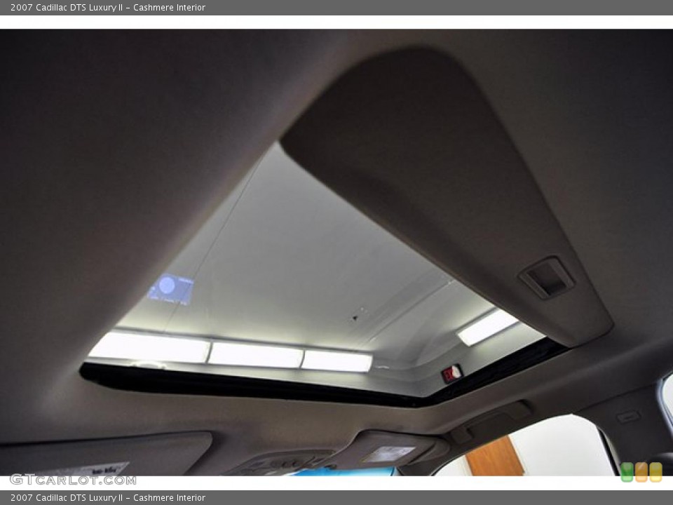 Cashmere Interior Sunroof for the 2007 Cadillac DTS Luxury II #38923038