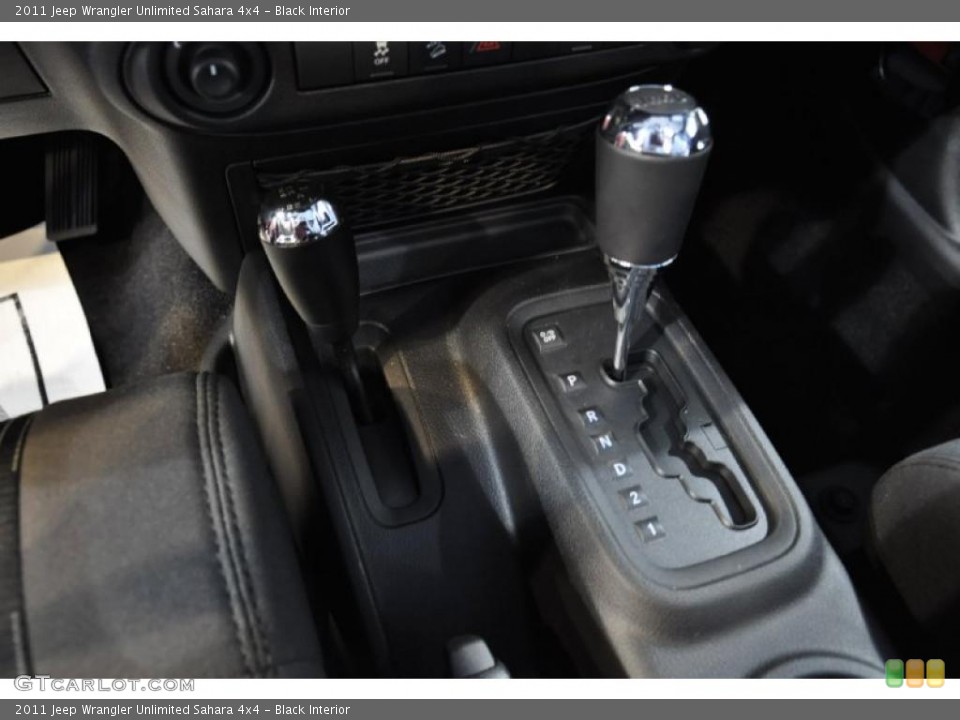 Black Interior Transmission for the 2011 Jeep Wrangler Unlimited Sahara 4x4 #38923078