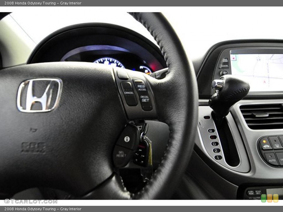 Gray Interior Controls for the 2008 Honda Odyssey Touring #38923762