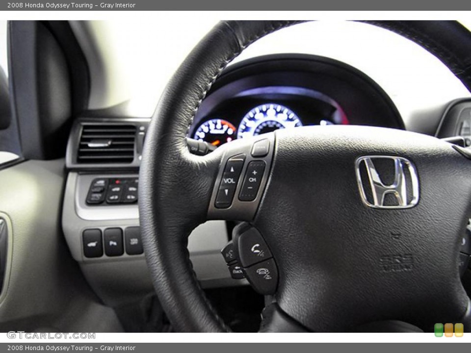 Gray Interior Controls for the 2008 Honda Odyssey Touring #38923774