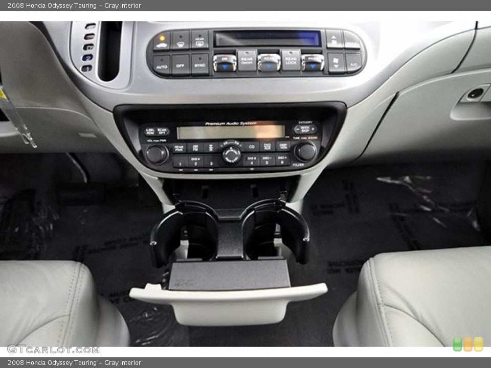 Gray Interior Controls for the 2008 Honda Odyssey Touring #38923858