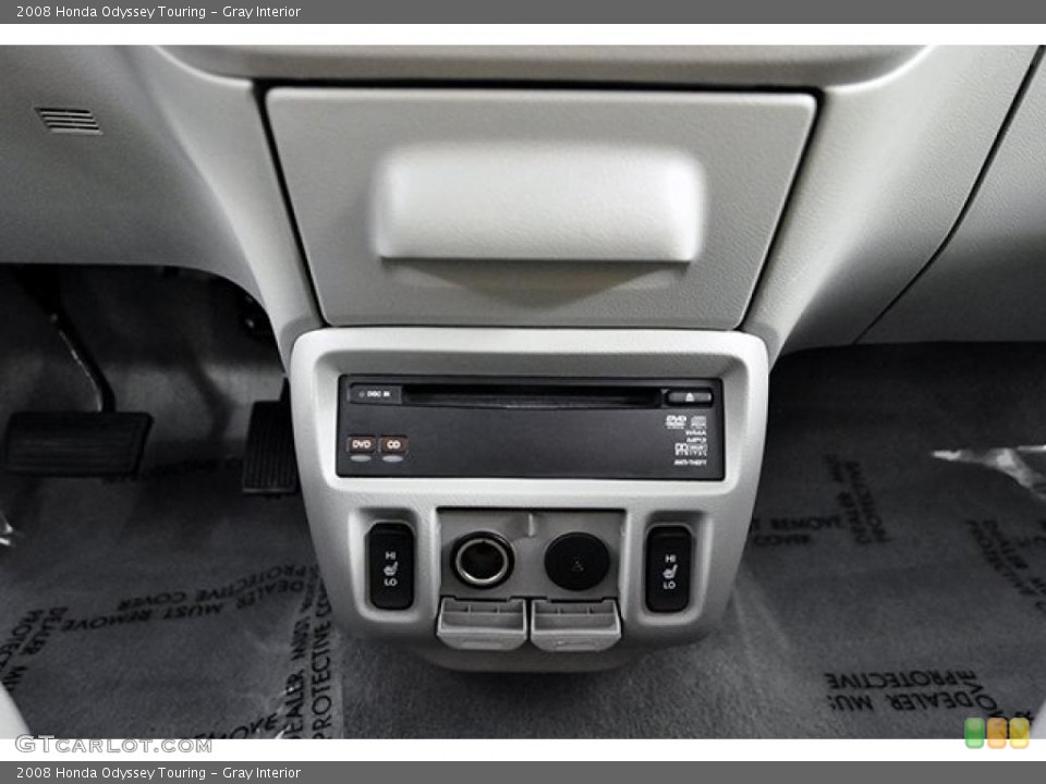 Gray Interior Controls for the 2008 Honda Odyssey Touring #38923894