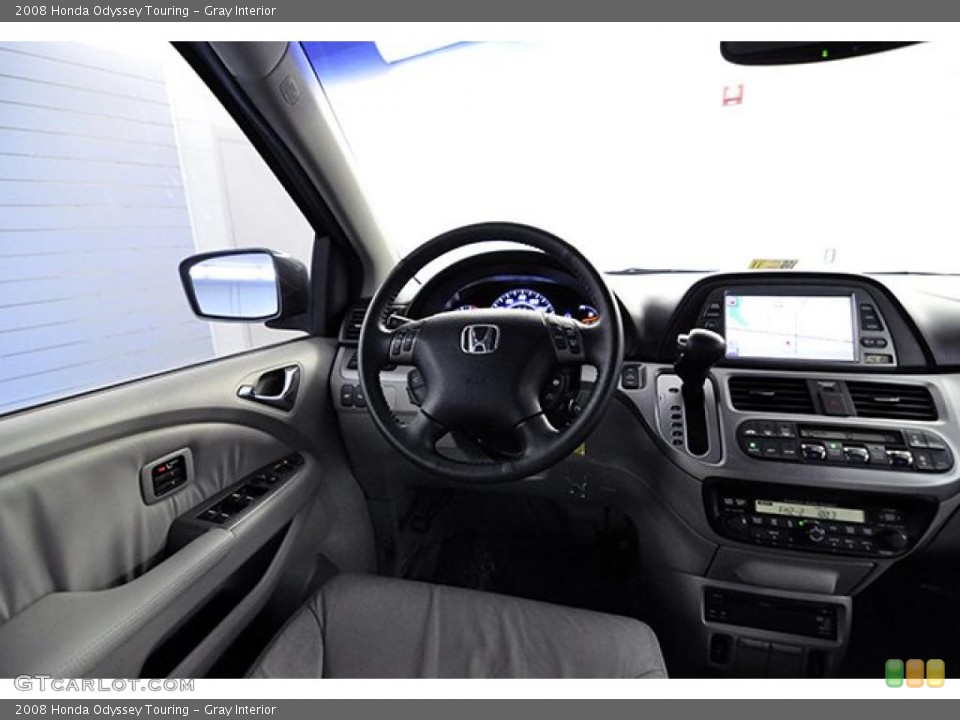 Gray Interior Dashboard for the 2008 Honda Odyssey Touring #38924026
