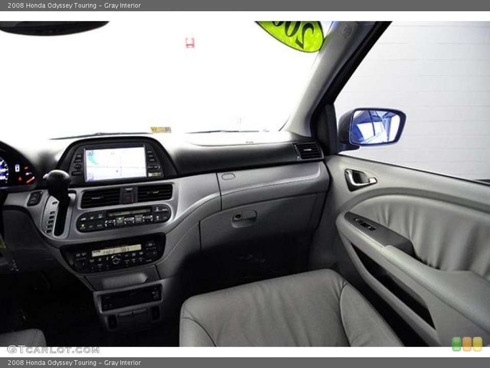 Gray Interior Dashboard for the 2008 Honda Odyssey Touring #38924042