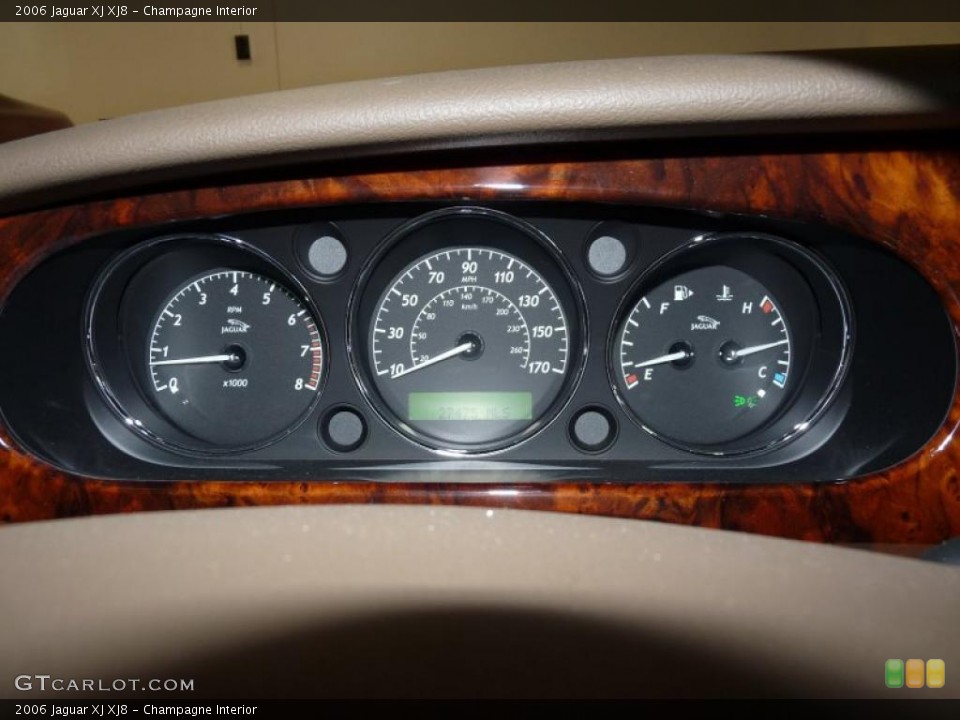 Champagne Interior Gauges for the 2006 Jaguar XJ XJ8 #38927454