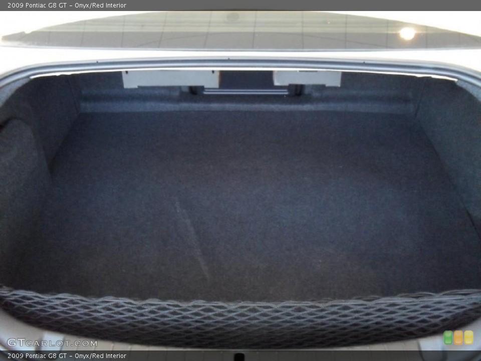 Onyx/Red Interior Trunk for the 2009 Pontiac G8 GT #38928650