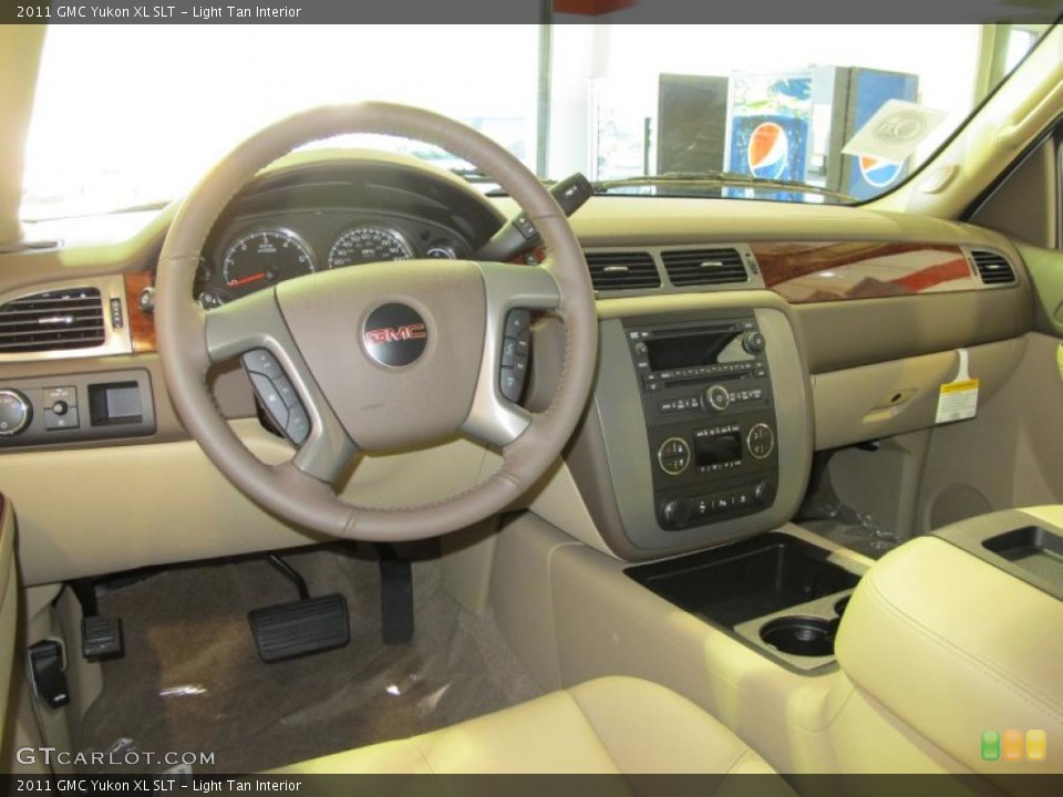 Light Tan Interior Dashboard for the 2011 GMC Yukon XL SLT #38928878