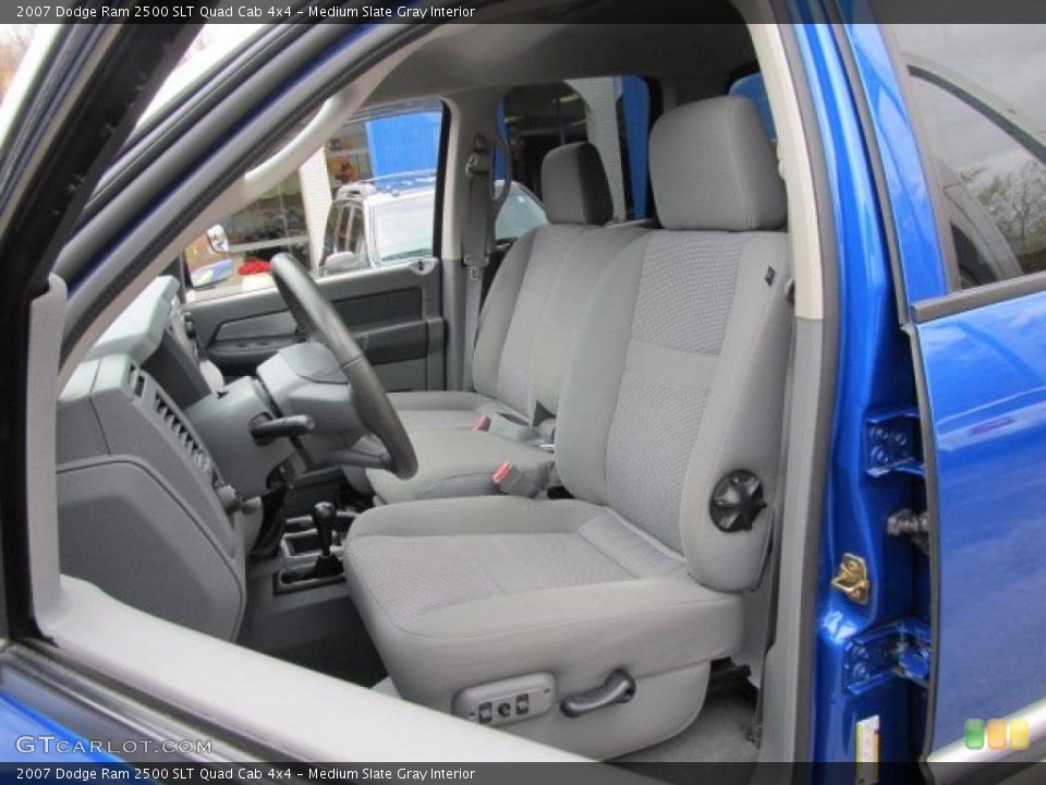 Medium Slate Gray Interior Photo for the 2007 Dodge Ram 2500 SLT Quad Cab 4x4 #38929578