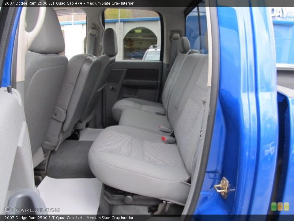 Medium Slate Gray Interior Photo for the 2007 Dodge Ram 2500 SLT Quad Cab 4x4 #38929642