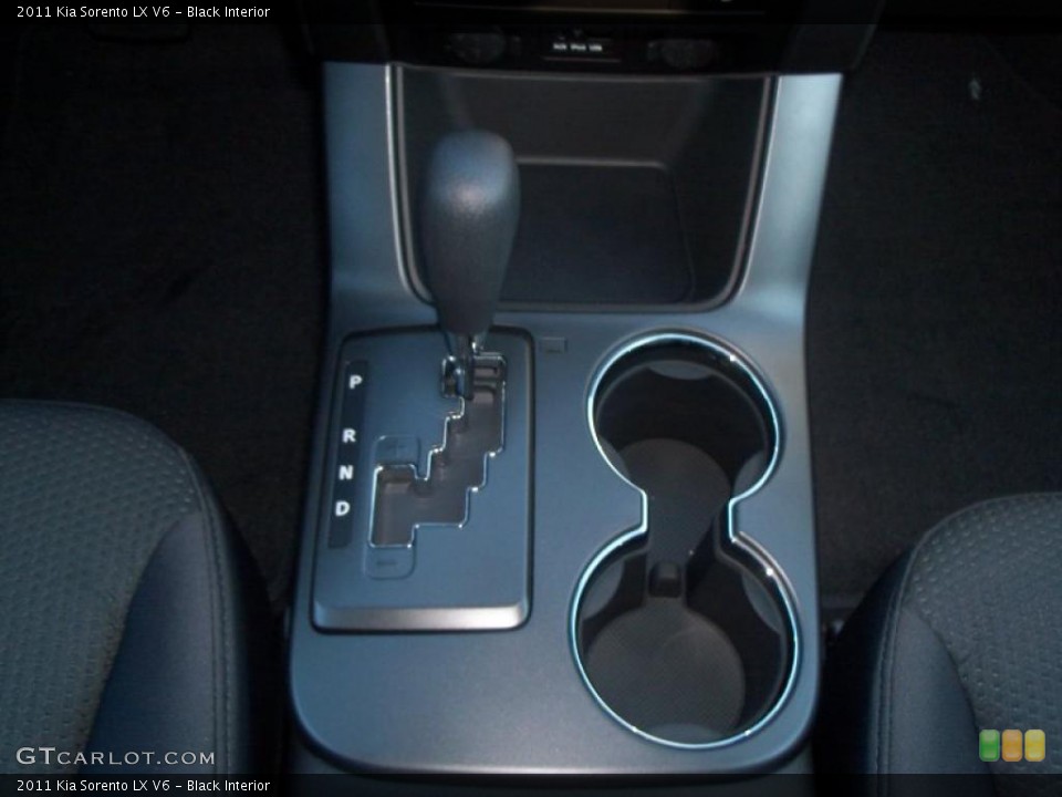 Black Interior Transmission for the 2011 Kia Sorento LX V6 #38930374