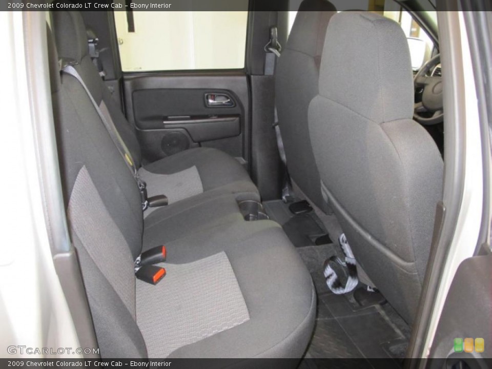 Ebony Interior Photo for the 2009 Chevrolet Colorado LT Crew Cab #38933378