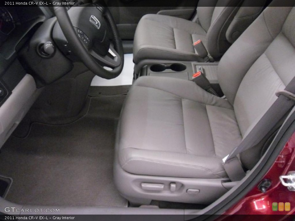Gray Interior Photo for the 2011 Honda CR-V EX-L #38933382