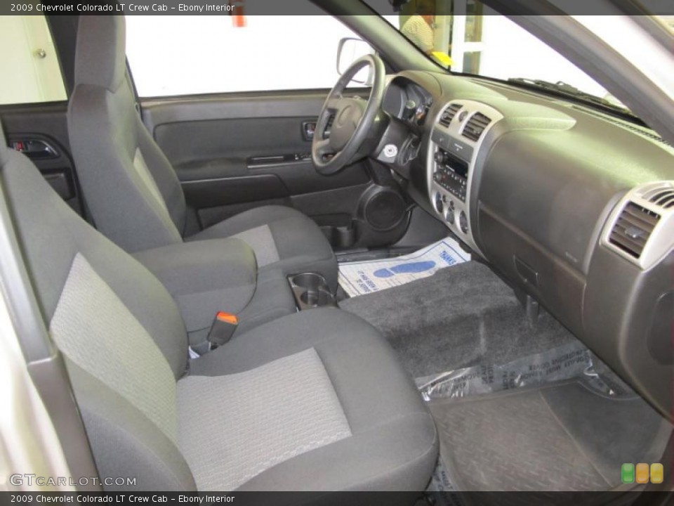 Ebony Interior Photo for the 2009 Chevrolet Colorado LT Crew Cab #38933402