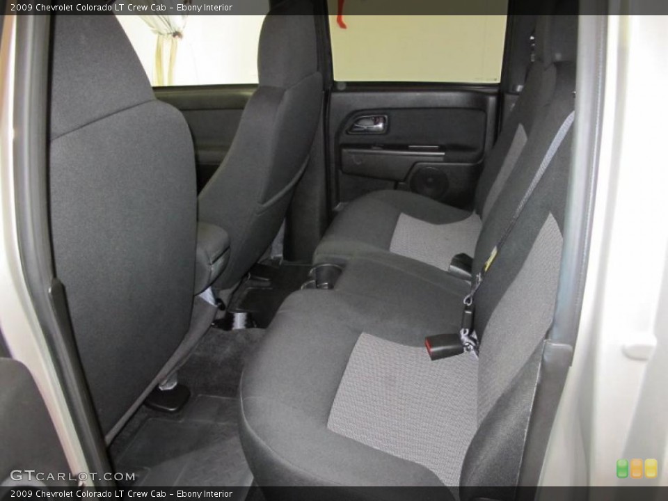 Ebony Interior Photo for the 2009 Chevrolet Colorado LT Crew Cab #38933418
