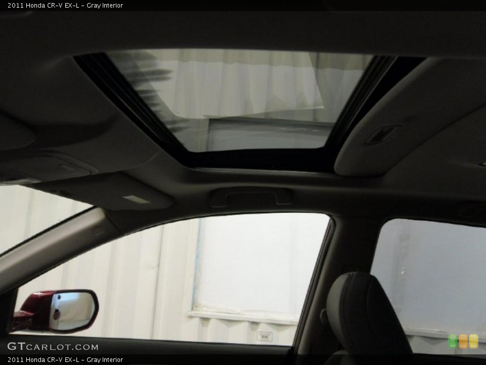 Gray Interior Sunroof for the 2011 Honda CR-V EX-L #38933422