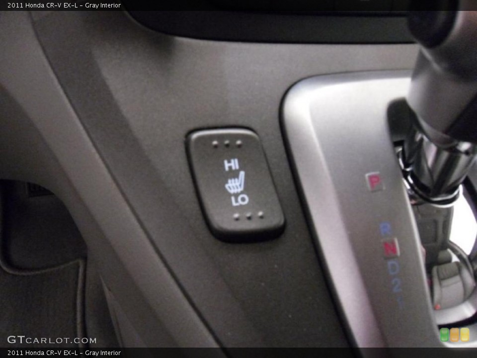 Gray Interior Controls for the 2011 Honda CR-V EX-L #38933470