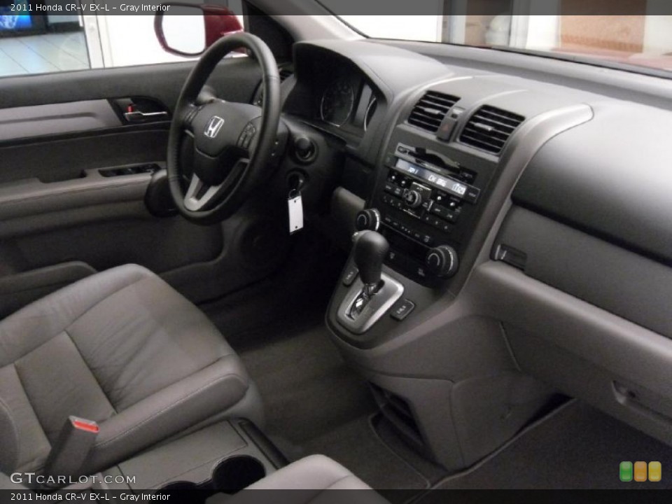 Gray Interior Dashboard for the 2011 Honda CR-V EX-L #38933646