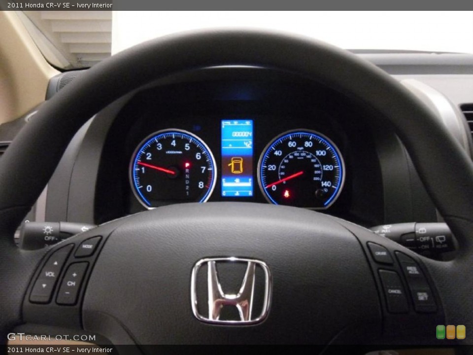 Ivory Interior Controls for the 2011 Honda CR-V SE #38933894