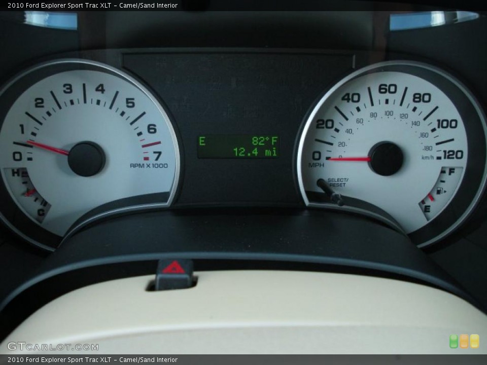 Camel/Sand Interior Gauges for the 2010 Ford Explorer Sport Trac XLT #38934146