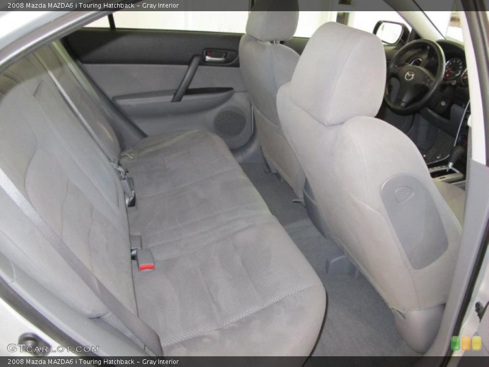 Gray Interior Photo for the 2008 Mazda MAZDA6 i Touring Hatchback #38934210