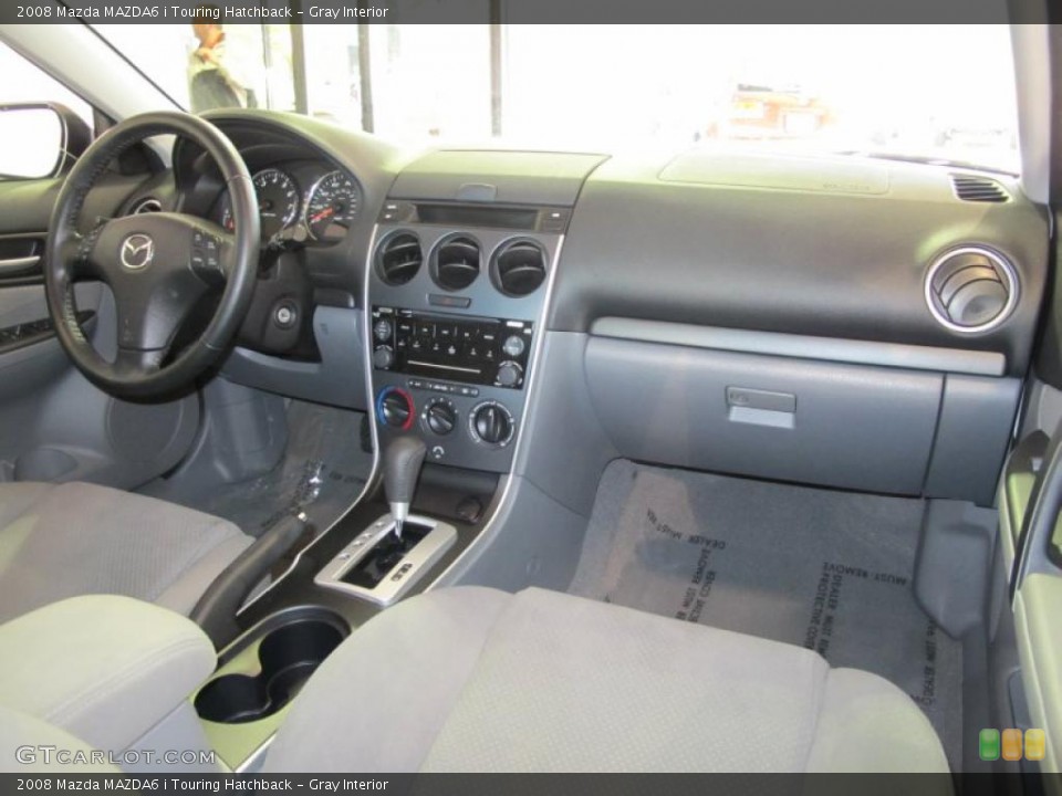 Gray Interior Photo for the 2008 Mazda MAZDA6 i Touring Hatchback #38934230