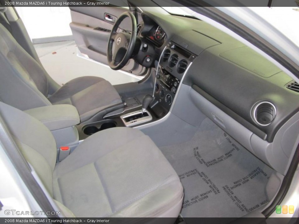 Gray Interior Photo for the 2008 Mazda MAZDA6 i Touring Hatchback #38934250