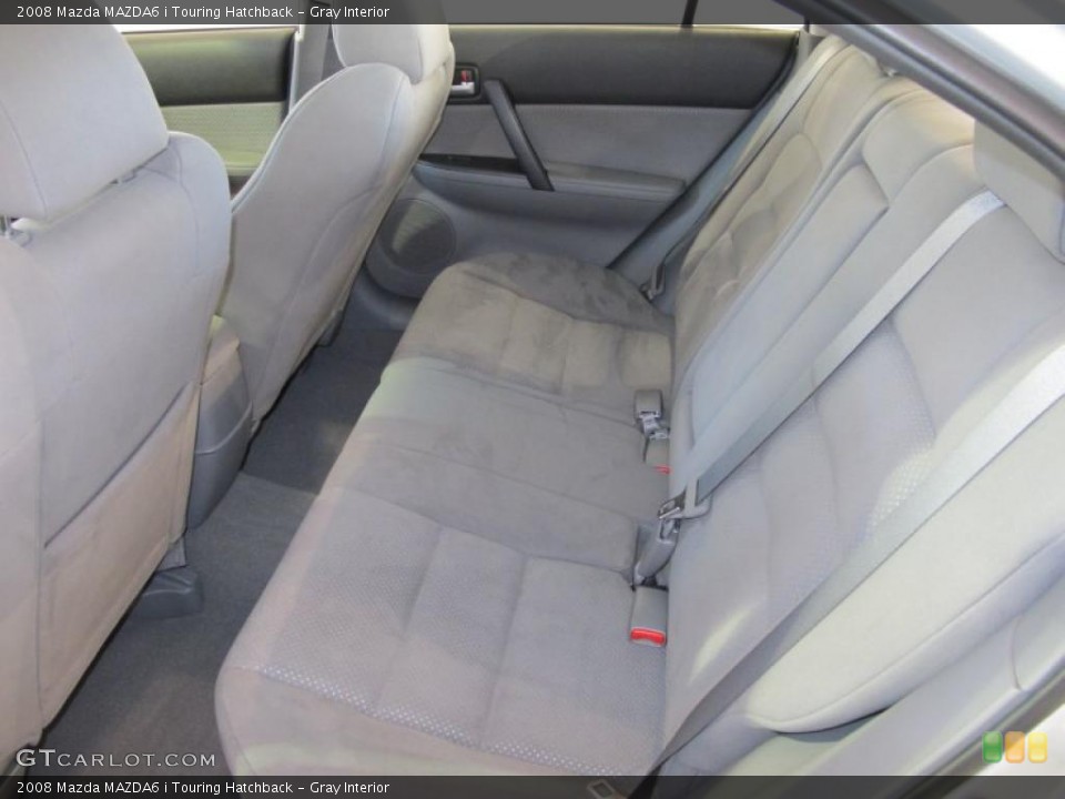 Gray Interior Photo for the 2008 Mazda MAZDA6 i Touring Hatchback #38934270