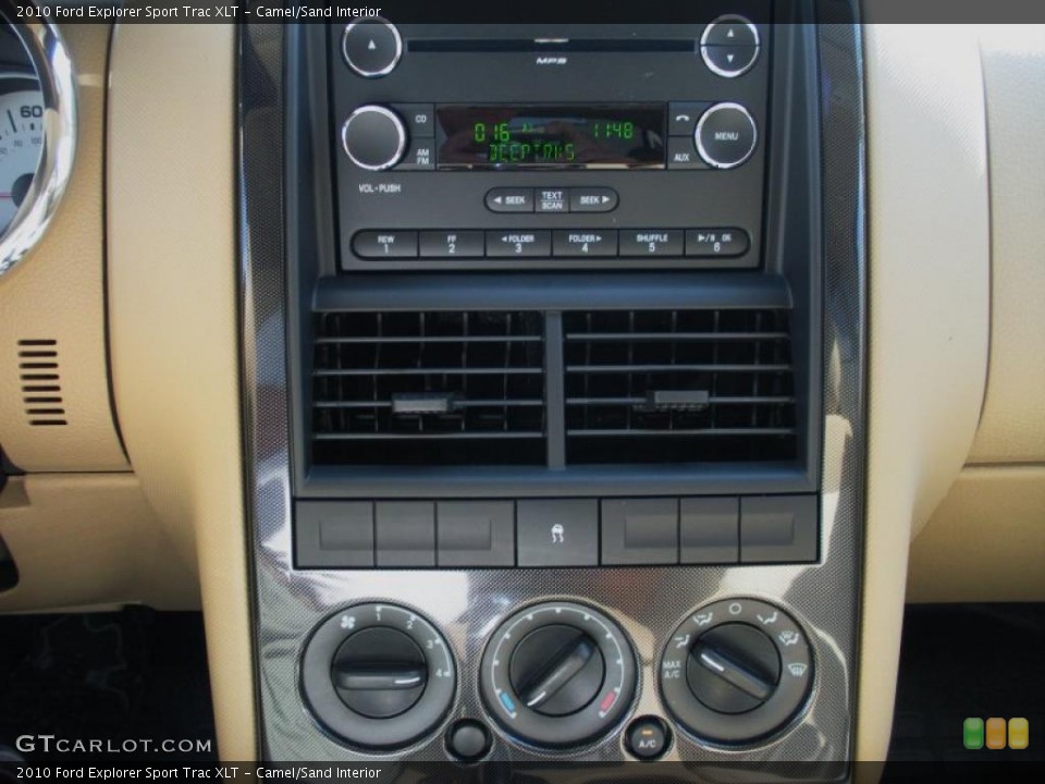 Camel/Sand Interior Controls for the 2010 Ford Explorer Sport Trac XLT #38934538