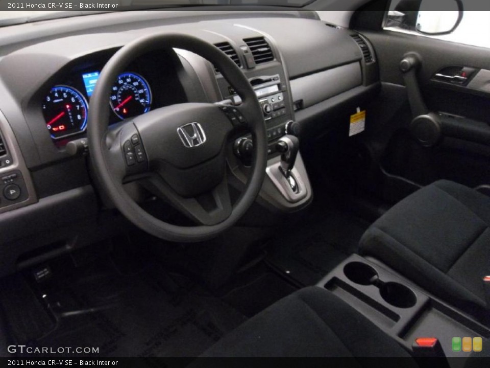 Black Interior Prime Interior for the 2011 Honda CR-V SE #38934774