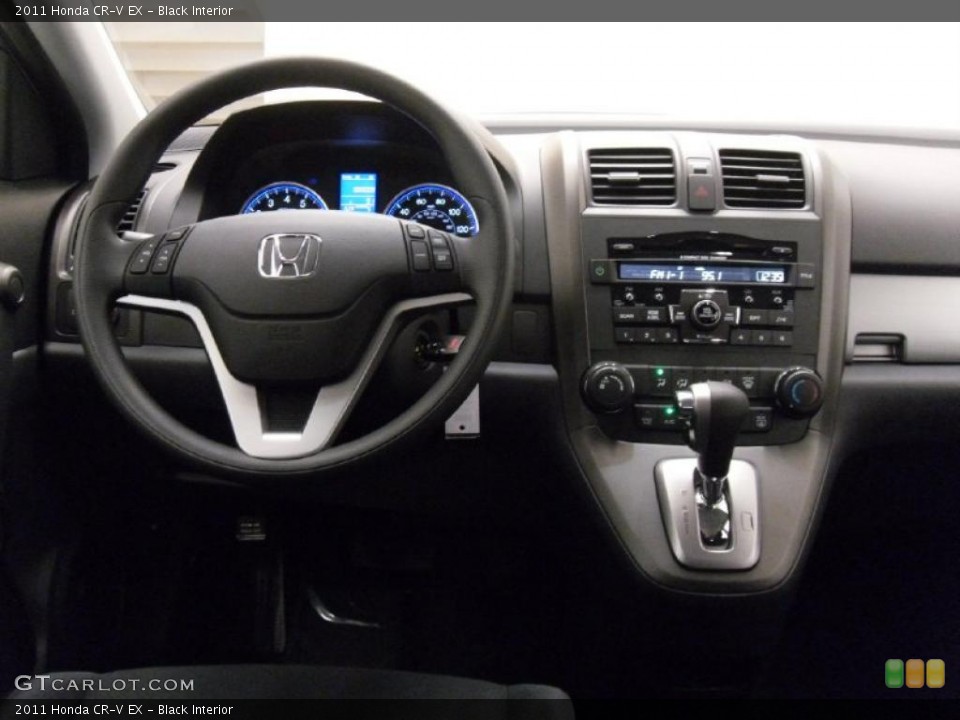 Black Interior Dashboard for the 2011 Honda CR-V EX #38935062