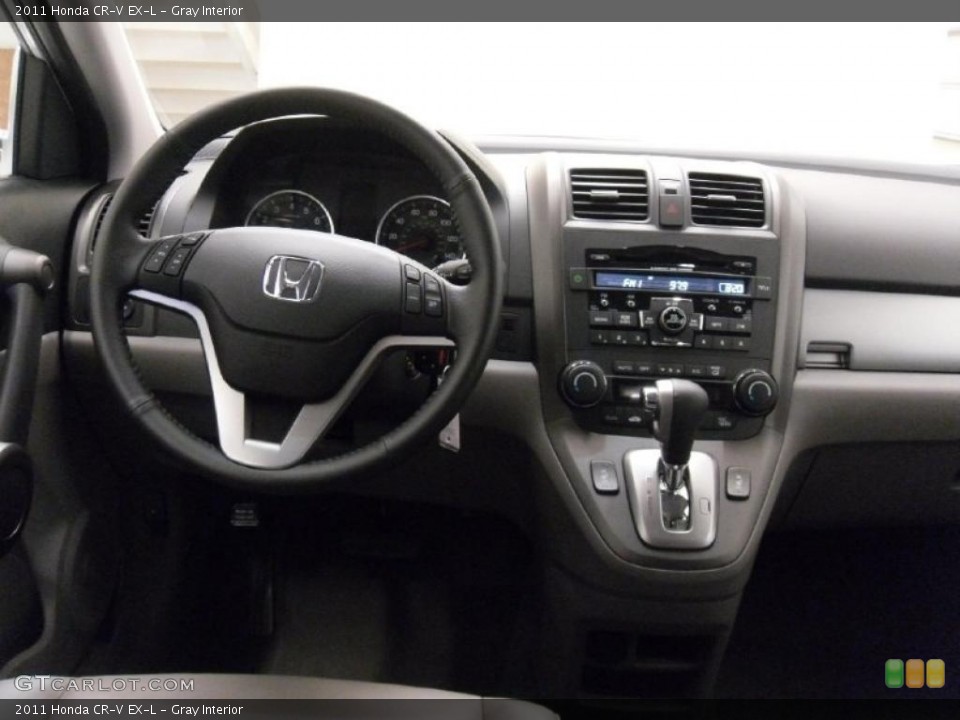 Gray Interior Dashboard for the 2011 Honda CR-V EX-L #38935530